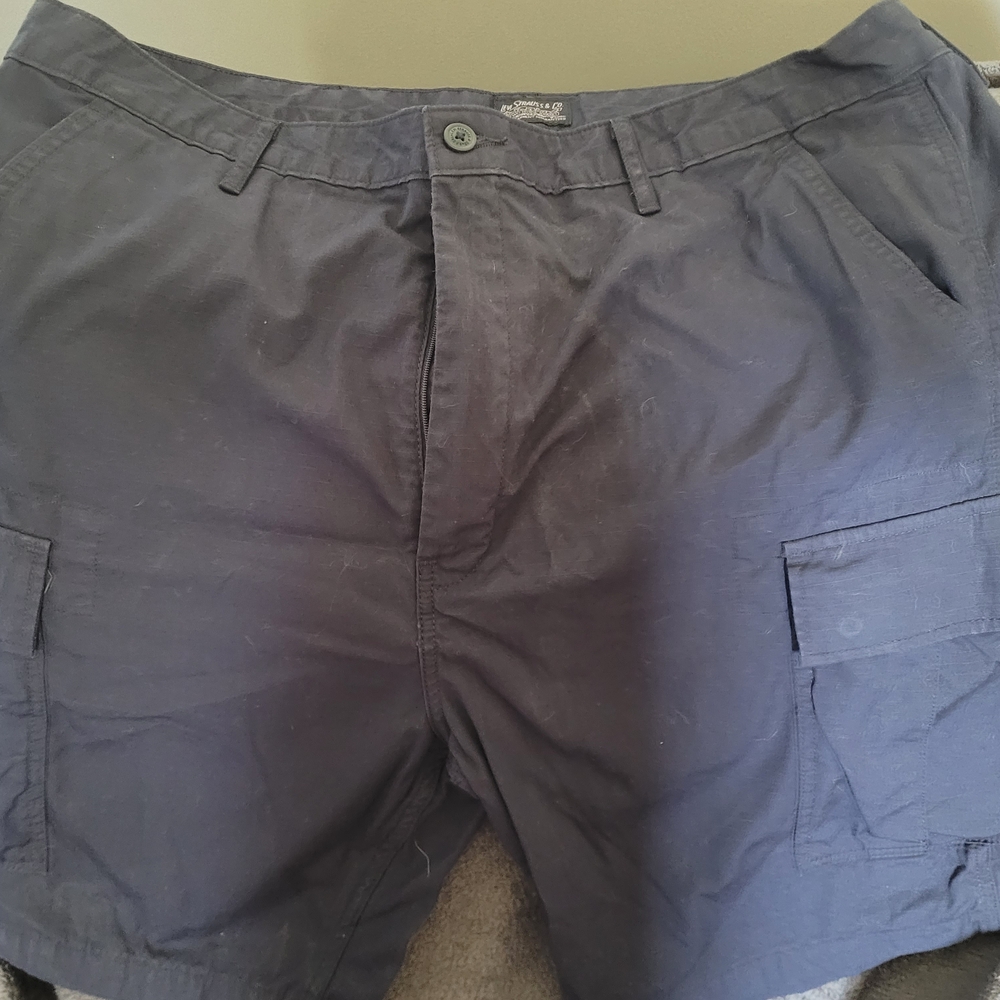 Levi's Dark Blue Cargo Shorts